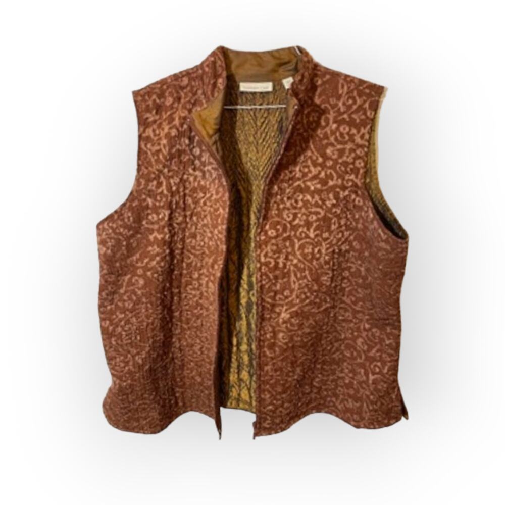 Coldwater Creek womens 2XL vest EUC